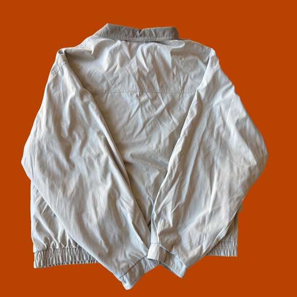 Members Only Microfiber Jacket Men’s XXL Beige Tan Zip Front Classic - Picture 4 of 5